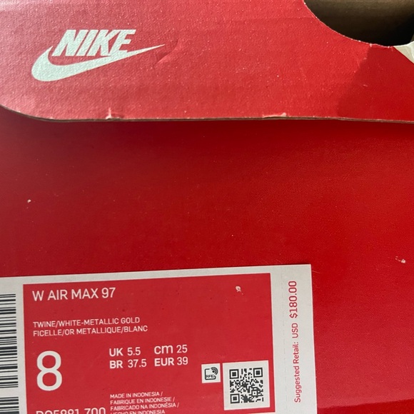 Women’s air max 97 gold - Picture 4 of 4